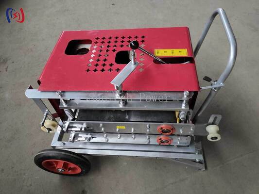 Gasoline Powered Cable Winch Machine with 3KN Traction Force for 5-45mm Optical Cable Traction Equipment and Fiber Cable Puller