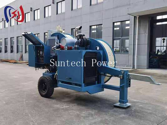 60KN Hydraulic Traction Equipment and 50KN Hydraulic Puller with 5 km/h Max Pulling Speed for Overhead Line Stringing