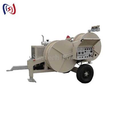 Hydraulic Tension Equipment SA-YZ2x40B 80KN Two-Conductor Hydraulic Tensioner for Overhead Line Stringing Equipment