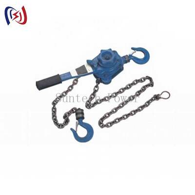 30kN Chain Type Handle Hoist with 360 Degree Rotating Hand Chain Guide and 1.5m Standard Lifting Height Manual Chain Pulley Block