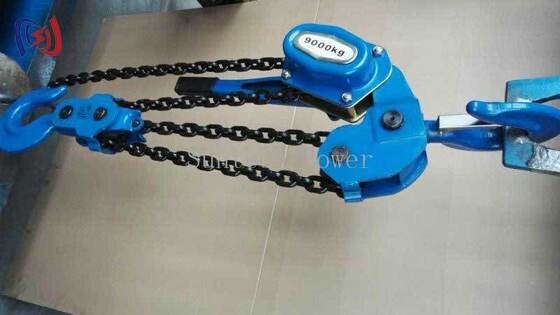 30kN Chain Type Handle Hoist with 360 Degree Rotating Hand Chain Guide and 1.5m Standard Lifting Height Manual Chain Pulley Block