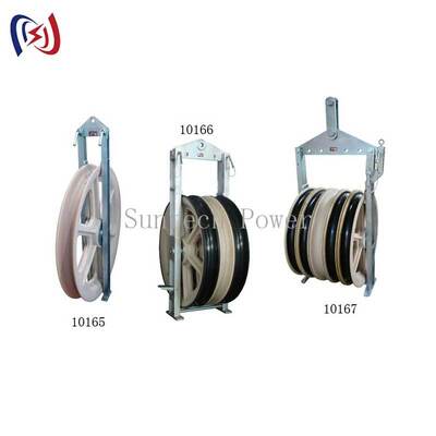 200KN Five Sheave Conductor Stringing Block with 1040mm Sheave Diameter for Heavy Haul Pulling