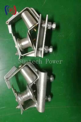 5KN Load Sky Corner Stringing Block for 90 Degree Angle Pole Pulls with 100mm-280mm Roller Diameter