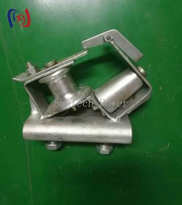 5KN Load Sky Corner Stringing Block for 90 Degree Angle Pole Pulls with 100mm-280mm Roller Diameter