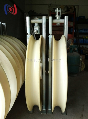 822 Series Large Diameter Rope Pulley Stringing Cable Blocks Customized Dimension High Load Capacity