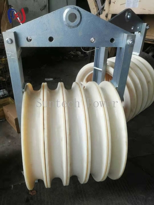 822 Series Large Diameter Rope Pulley Stringing Cable Blocks Customized Dimension High Load Capacity