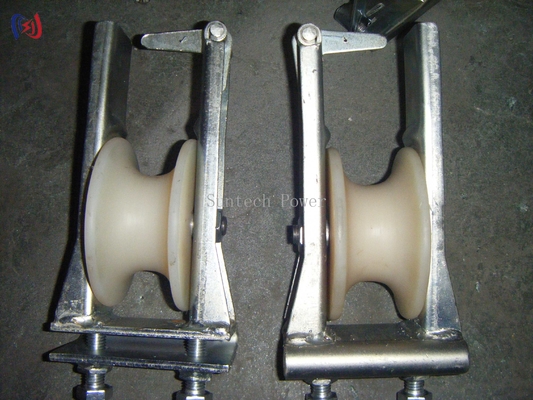 Swerve Skyward Wire Stringing Blocks 25mm - 400mm Double Sheave Pulley Block
