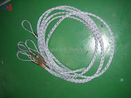 10 - 25KN Ground Wire OPGW Stringing Tools  Mesh Sock Joints Transmission Line Tool