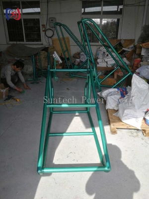 48KG - 119Kg GSP Cable Reel Stand Cable Jack Stands Pulling Tools Wire Reel Stand
