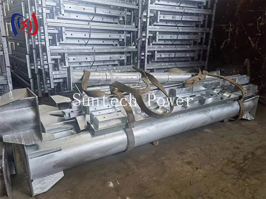 Power Steel Pipe Pillars for Power Grids 1-Year Warranty
