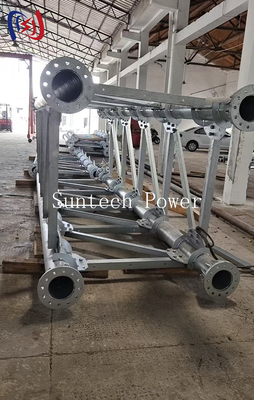 Steel Pipe Cable Tray 1 Year Warranty For Power Distribution
