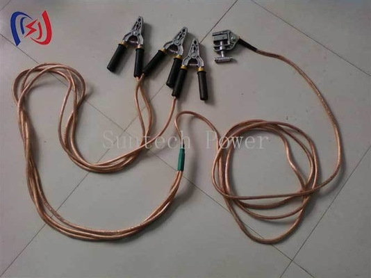 Portable Safety Grounding Wire 16-25mm2 Three-phase 4+1 Clip