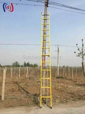 Industrial Grade Insulated Ladder with 2-8M Model Range 30% Lighter and 40% Better Insulation for Electrical Safety