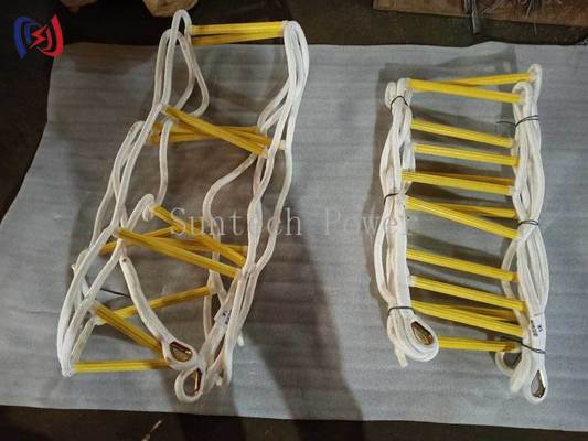 Professional Insulated Rope Ladder For Electrical Maintenance And Live Line Work