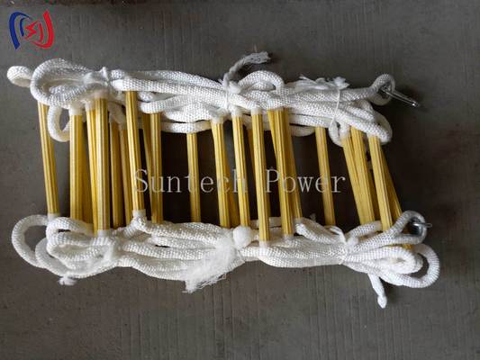 Professional Insulated Rope Ladder For Electrical Maintenance And Live Line Work