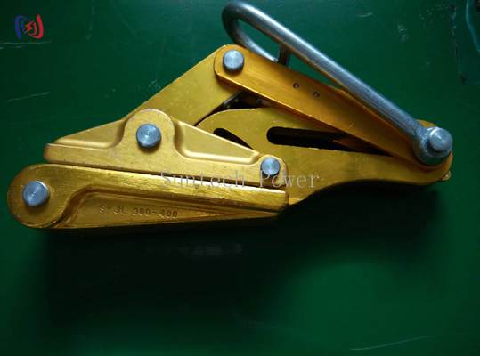 Aluminum Alloy Come Along Clamp with Rated Load 10KN, Jaw Opening 1 Inch, and Max Open 13-26mm for Cable Pulling