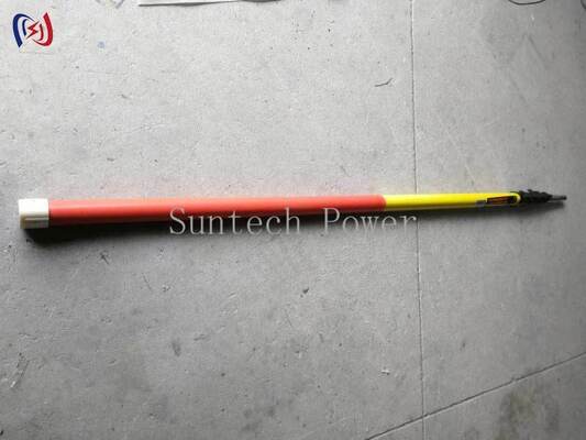 500KV Rated Voltage Switch Rod with 3-8M Total Length and 3-5 Node Number for Utility Line Crews