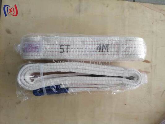 Wide Body Hoisting Belt with 10-300KN Rated Load and Non-Conductive for Safe Lifting of Large Panels