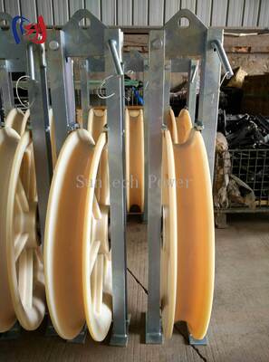 High Capacity 660 Series Conductor Stringing Block for Ultra High Voltage Transmission Line Operations