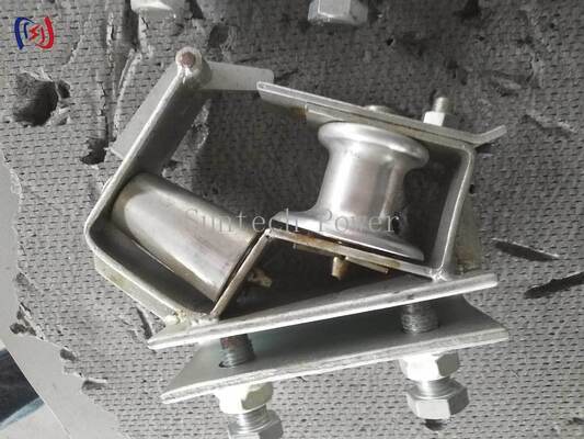 Precision Skyward Corner Stringing Block for Minimizing Conductor Stress with 5KN Rated Load