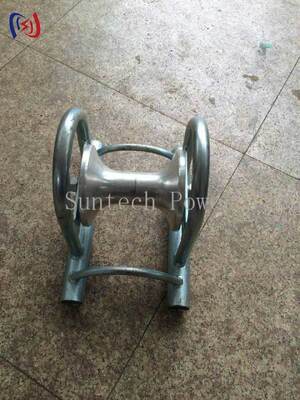 Heavy Duty 5KN Rated Load Cable Ground Roller for Smooth Cable Pulling in Electrical Conduit Installations