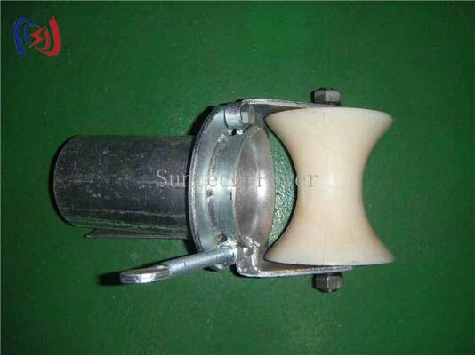 Heavy Duty B Series Cable Entrance Protection Roller Prevents Cable Jacket Damage Reduces Pulling Tension Durable Corrosion Resistant