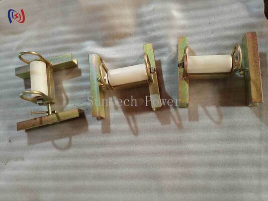 Heavy Duty SHS Opening Protection Cable Roller Pulley with 300-400mm Adjustable Range for Preventing Cable Damage