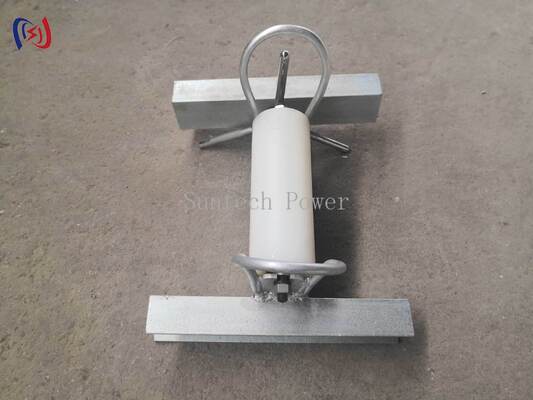 Heavy Duty SHS Opening Protection Cable Roller Pulley with 300-400mm Adjustable Range for Preventing Cable Damage