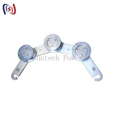 Durable Hook Type Grounding Block for Quick and Secure Low Resistance Grounding in Power Systems