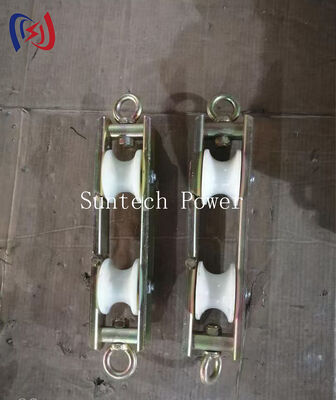 Heavy Duty Double Sheave Block with 2KN Rated Load and Corrosion Resistant for Rigging and Lifting Operations