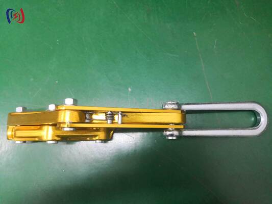 Heavy Duty Aluminum Alloy Conductor Gripper with 7-80KN Rated Load for Non-Damaging Grip on Overhead Power Lines