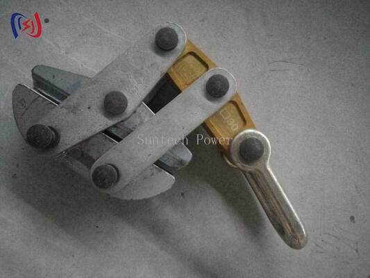 Anti Twist Steel Rope Gripper with 50-200KN Rated Load for Safe Rigging on Power Line Projects