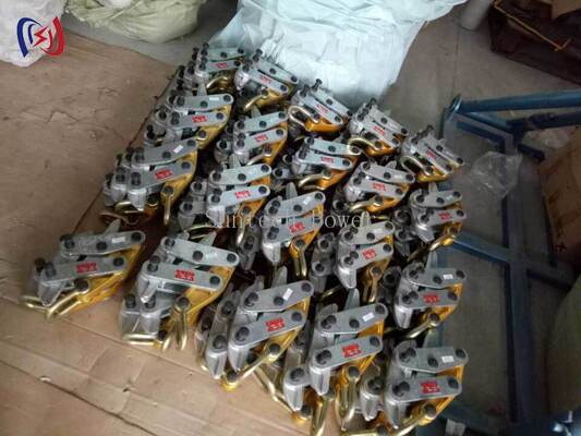 Anti Twist Steel Rope Gripper with 50-200KN Rated Load for Safe Rigging on Power Line Projects