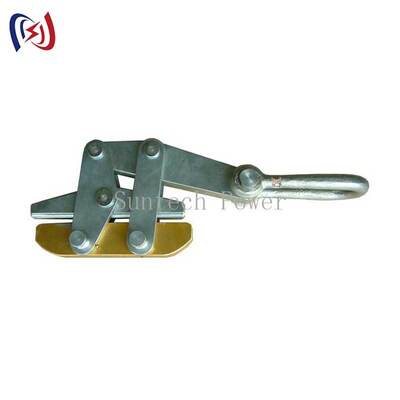 Anti Twist Steel Rope Gripper with 50-200KN Rated Load for Safe Rigging on Power Line Projects