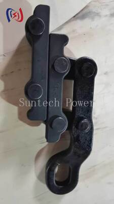 Vibration Resistant Parallel Earth Wire Gripper with 10-30KN Rated Load and 13-26mm Max Open for Dual Earth Wires