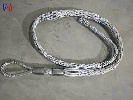 High-Strength Cable Mesh Sock Joint with Non-Damaging Grip for Versatile Cable Sizes