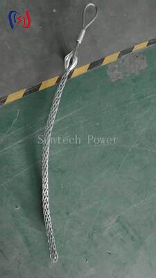 High-Strength Cable Mesh Sock Joint with Non-Damaging Grip for Versatile Cable Sizes