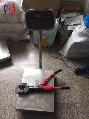 Portable Hydraulic Cable Cutter with 80KN Crimping Force and 50mm Stroke for Field Use in Transmission Line Maintenance
