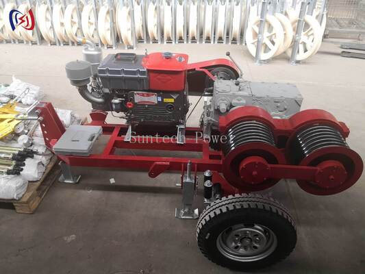 Electric Double Drum Winch with 6.3-9KW Power and 2000-3600RPM Speed for Efficient Cable Pulling