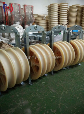 Aluminum Alloy 508 Series Lightweight Corrosion Resistant Stringing Block for Cable Pulling