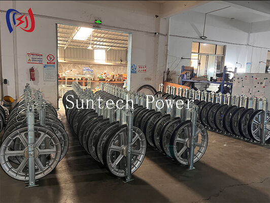 Aluminum Alloy 822 Series Stringing Block for Lightweight and Corrosion Resistant Cable Pulling