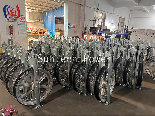 Aluminum Alloy 822 Series Stringing Block for Lightweight and Corrosion Resistant Cable Pulling