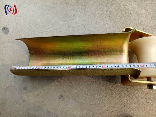 Heavy Duty D Series Cable Entrance Protection Roller with 80-200mm Tube Diameter to Prevent Cable Jacket Damage and Reduce Pulling Force