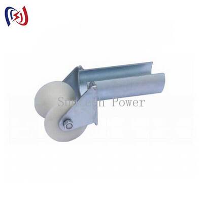 Heavy Duty D Series Cable Entrance Protection Roller with 80-200mm Tube Diameter to Prevent Cable Jacket Damage and Reduce Pulling Force