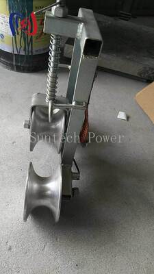 100A Grounding Block: Triple Sheave Conductor Stringing Pulley for Induced Electricity Removal