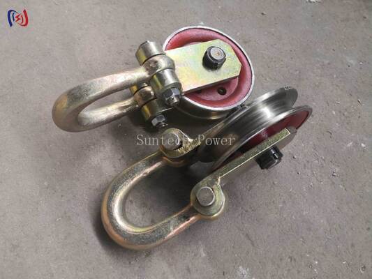 80KN Hoisting Point Block: Heavy-Duty Lifting Balance Block for A-Shape Holding Pole