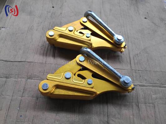 Aluminum Alloy Conductor Gripper | 7–80KN Come Along Clamp for Transmission Lines