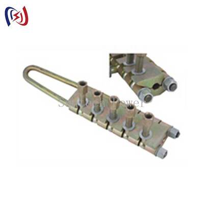30KN Bolt Type Anti-Twist Steel Rope Gripper: Heavy Duty Clamping Block for Pilot Rope