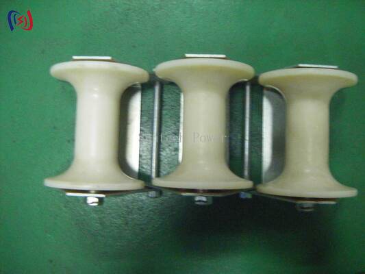 10KN Rated Load Cable Pithead Roller with 80-200mm Applicable Diameter for Cable Pulling Protection