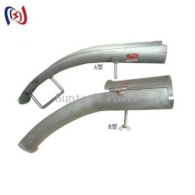 Wellhead Cable Protection Bend Board with R400-R450 Curvature Diameter and 100-150mm Tube Diameter for Galvanized Surface Protection